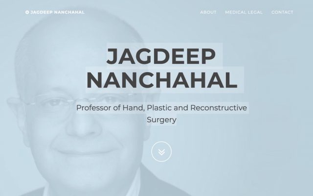 Jagdeep Nanchahal - Professor of Hand, Plastic and Reconstructive Surgery